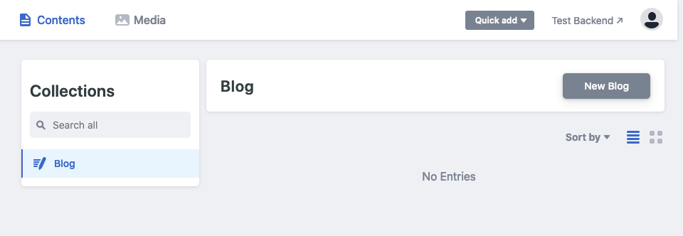 NetlifyCMS Backend shot